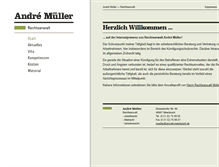 Tablet Screenshot of anwalt-meerbusch.de